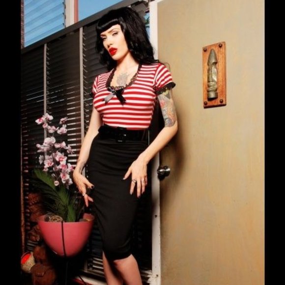 Pinup Couture Dresses & Skirts - Deadly Dames Pinup Pirate Dress